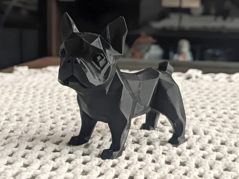 French Bulldog Sculpture (Lowpoly - Claystyle)
