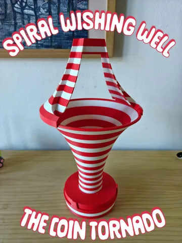 Caja o estuche: Festive Spiral Wishing Well - Coin Funnel Vortex — vista de referencia 2