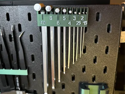 Skadis hex key holder