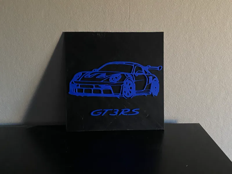 Porsche 911 992 GT3 RS board/picture for AMS