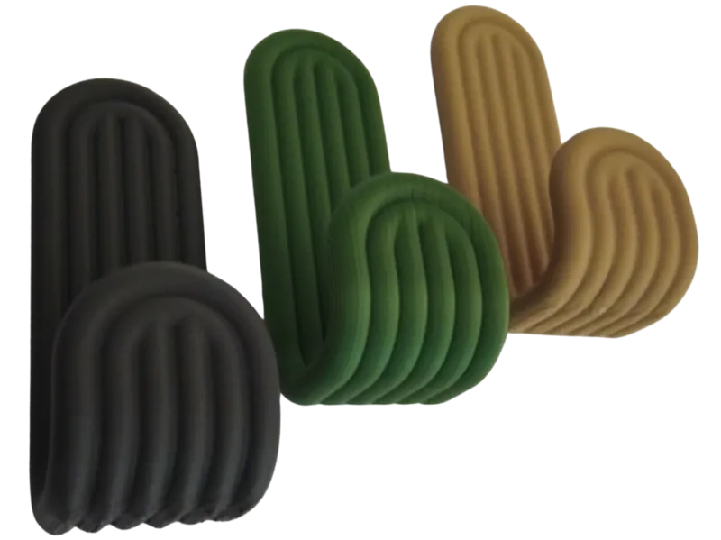 Ribbed Wall Hook – Modern Minimal Design