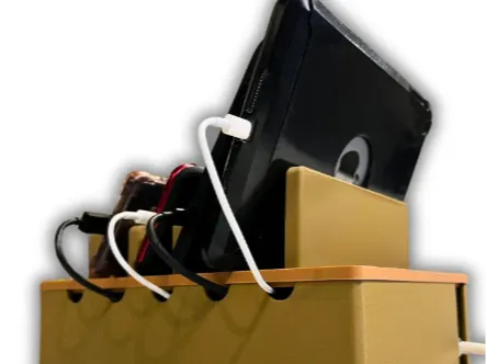 Larger charging station