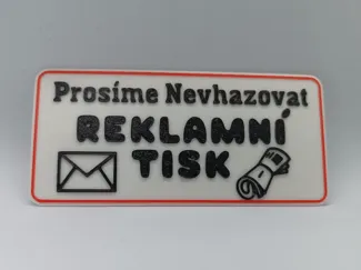 Nevhazovat reklamní tisk