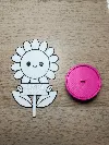 flower BLACK OUTLINE