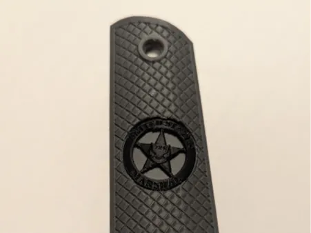 1911 Slim Grips with Marshal Badge Inlay