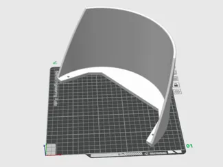 Camera cover roof