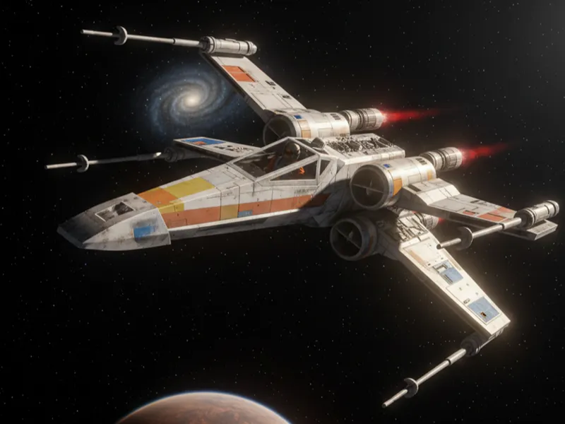 T-70 X-Wing Fighter