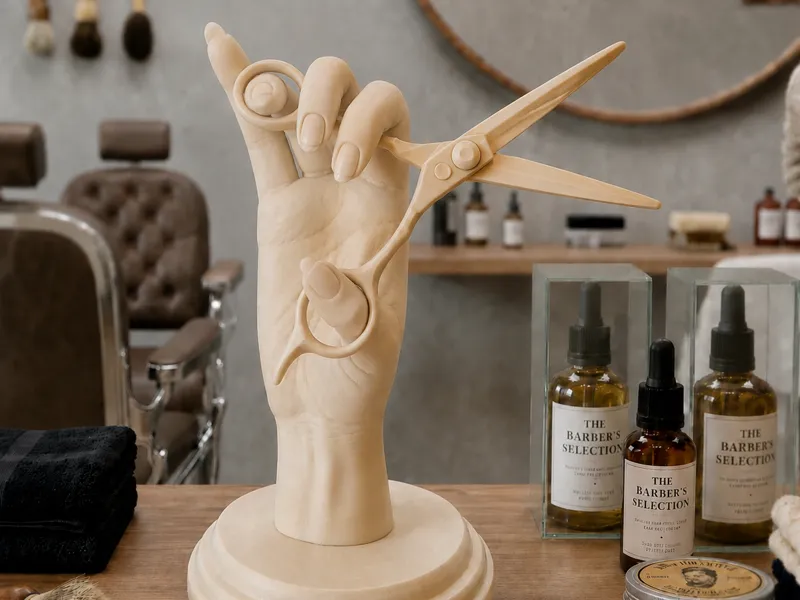 Hairdresser Statue - Gift - Award - Hairstylist