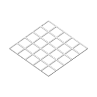 Plaque de base Gridfinity pour tiroir IKEA PLATSA — photo 4