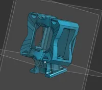 25° Camera Tilt 20% infill, Gyroid, 3 Wall, Supports