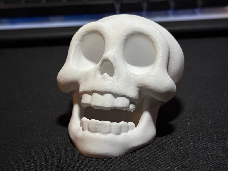 Schädelkopf - Happy Skull