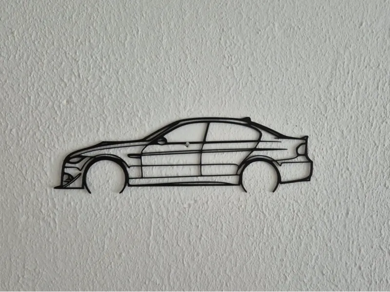 BMW E90 M3 Silhouette