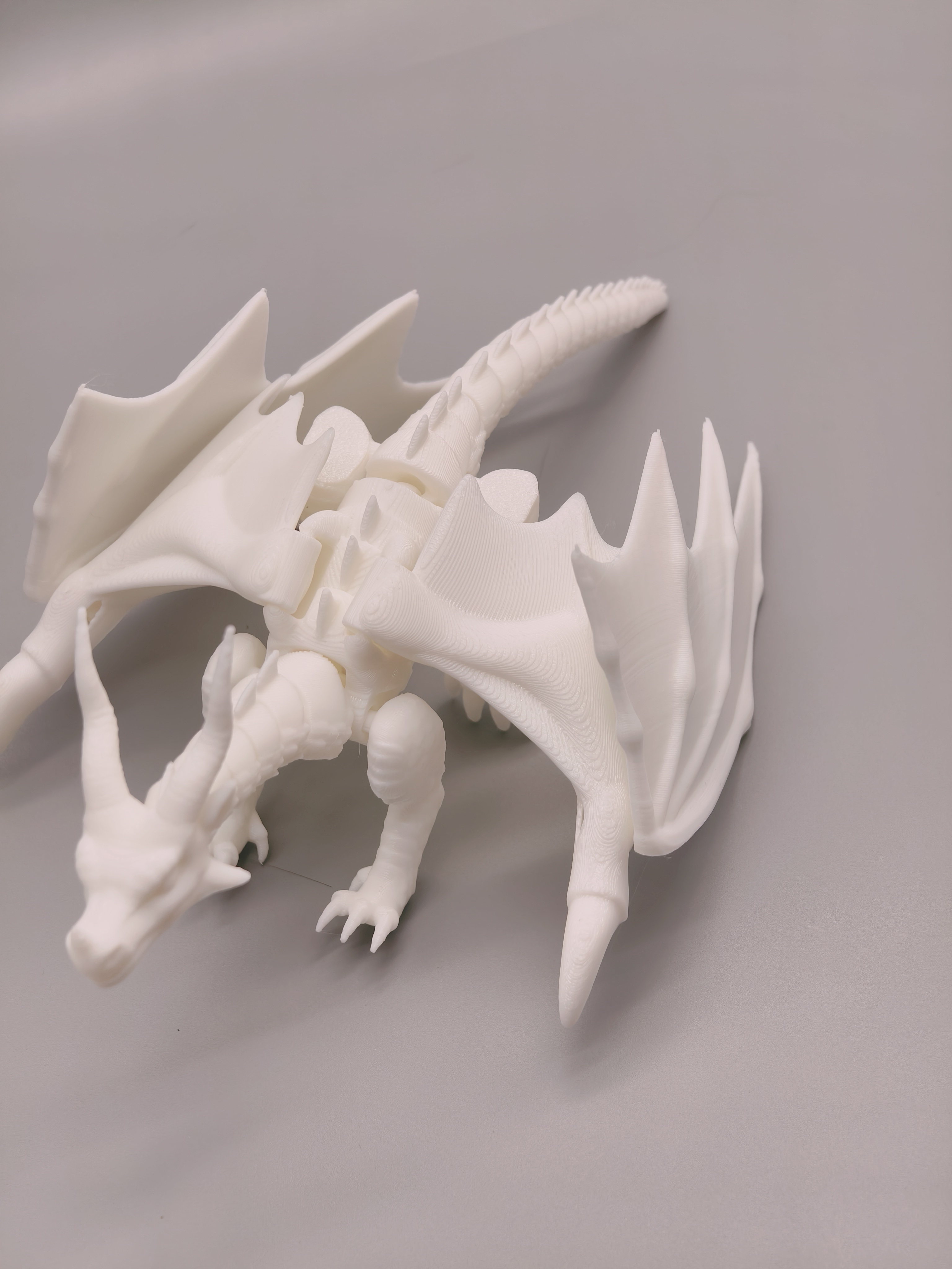 Miniatura 2 do modelo 3D 天翼飞龙，翅膀加大，MINI可打，少量支撑