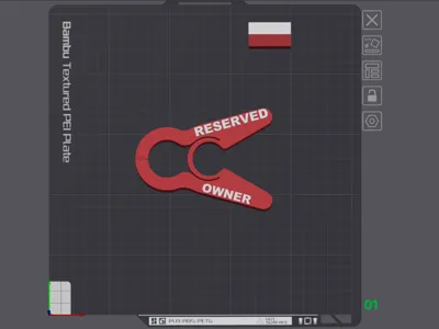 Towel Clip - RESERVED OWNER