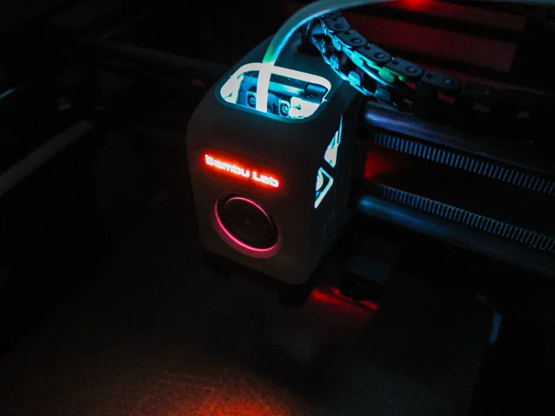 Multi-Color Toolhead Light Mod | Bambu Lab X1C