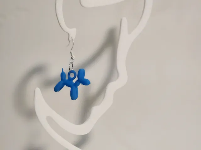 Balloon Dog Earrings