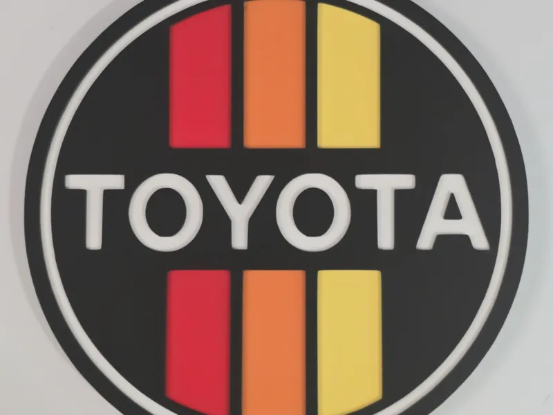 Toyota Retro Decoration