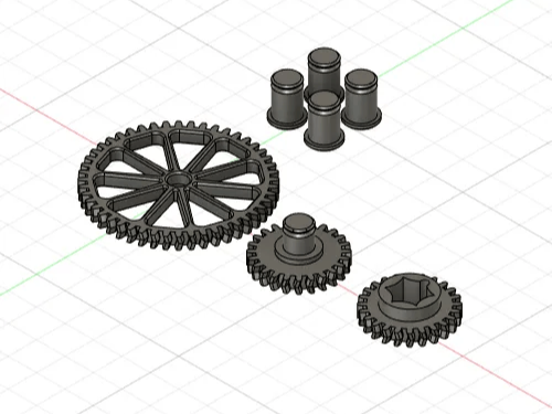 Gear and Pin Replacements