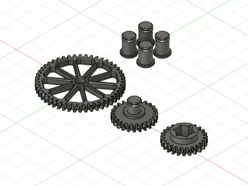 Gear and Pin Replacements