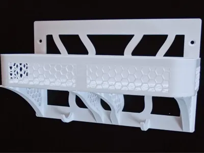Modular shower shelf