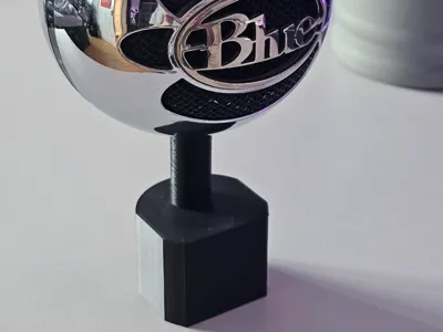 Blue Snowball Monitor Pole Mount Adjustable Height