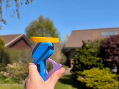 FireSpin - Air spinner + unique one-hand launcher