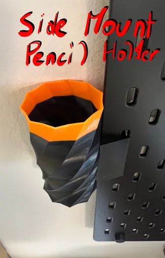 Spiral Side Mounted Pencil Holder for SKADIS