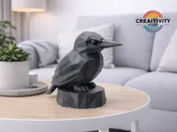 Martin-pêcheur low poly « Sentinel » (usage commercial libre) — photo 3