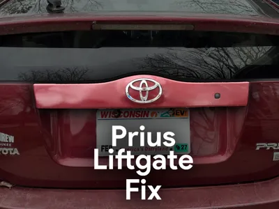 Toyota Prius Liftgate Handle Repair (2004-2009) 