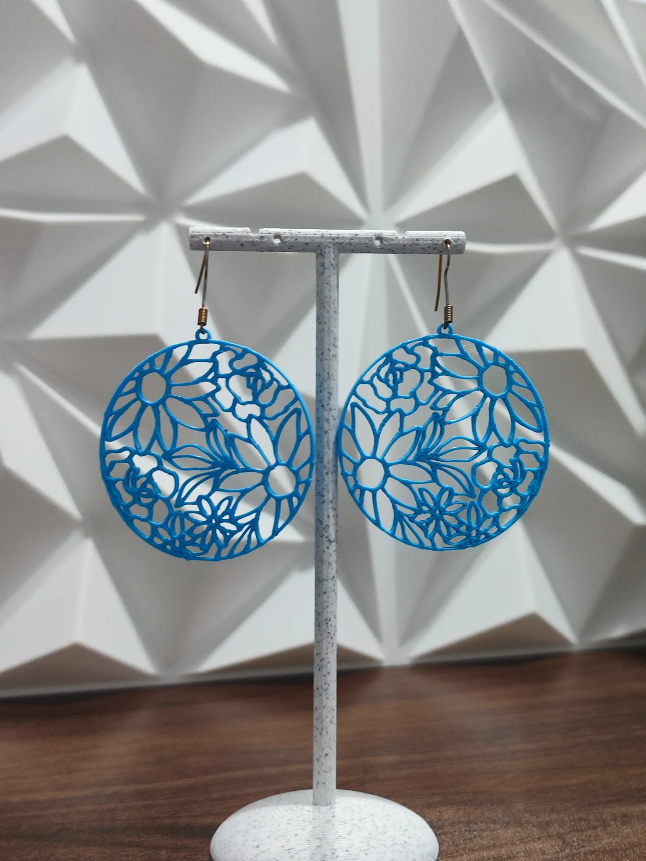 Aretes Azul Verano view 2