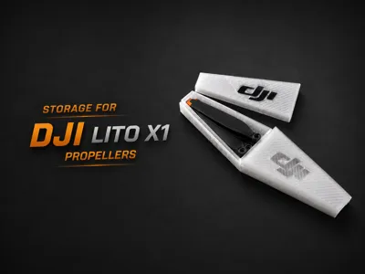 Storage For DJI Lito x1 propellers