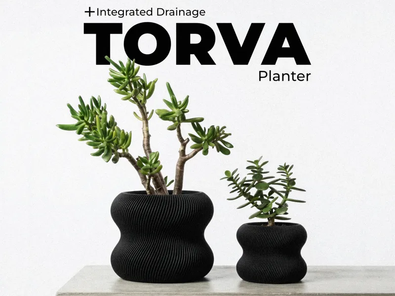 TORVA | Sculpted Plant Pot System