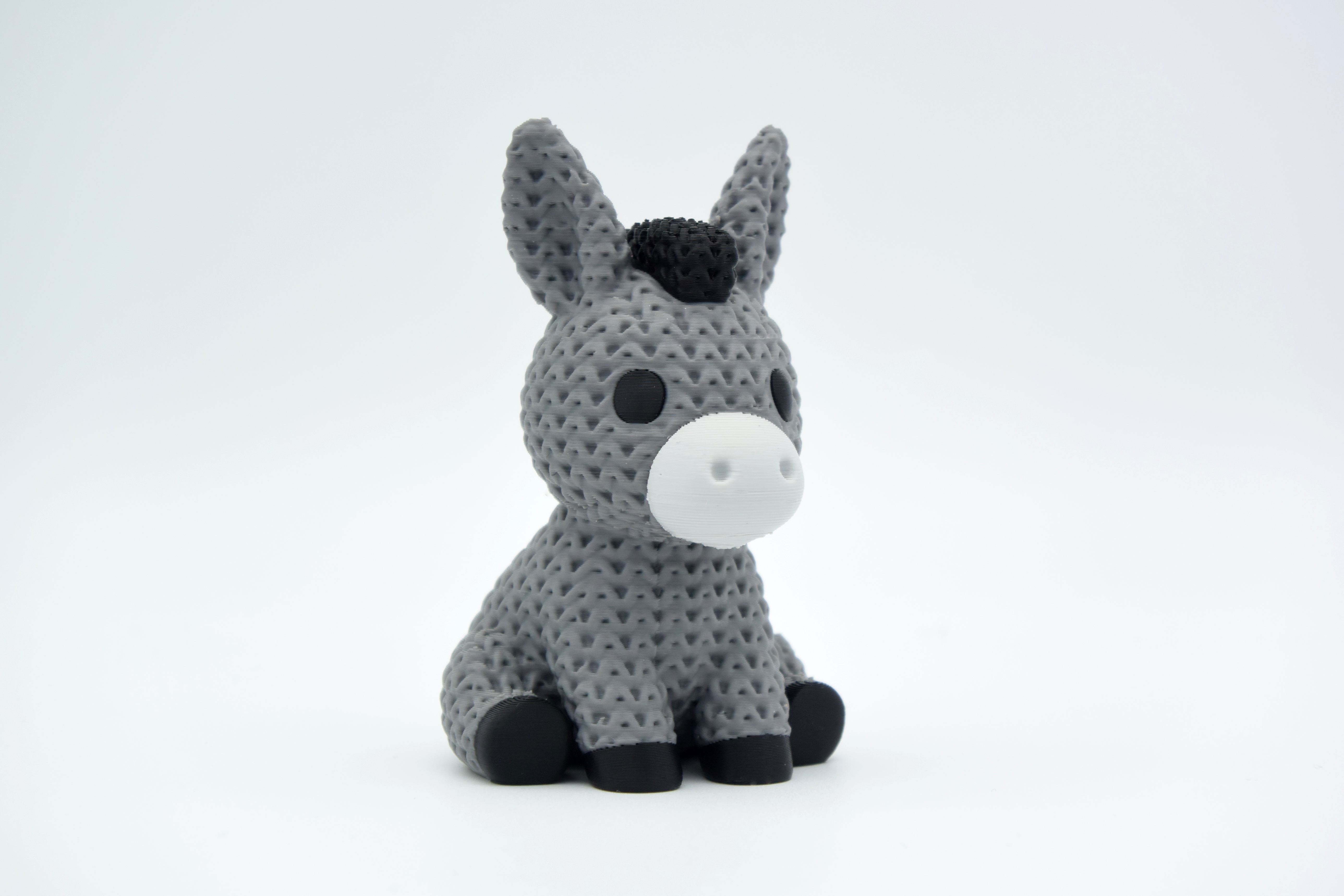 Miniatura 2 do modelo 3D Knitted Donkey