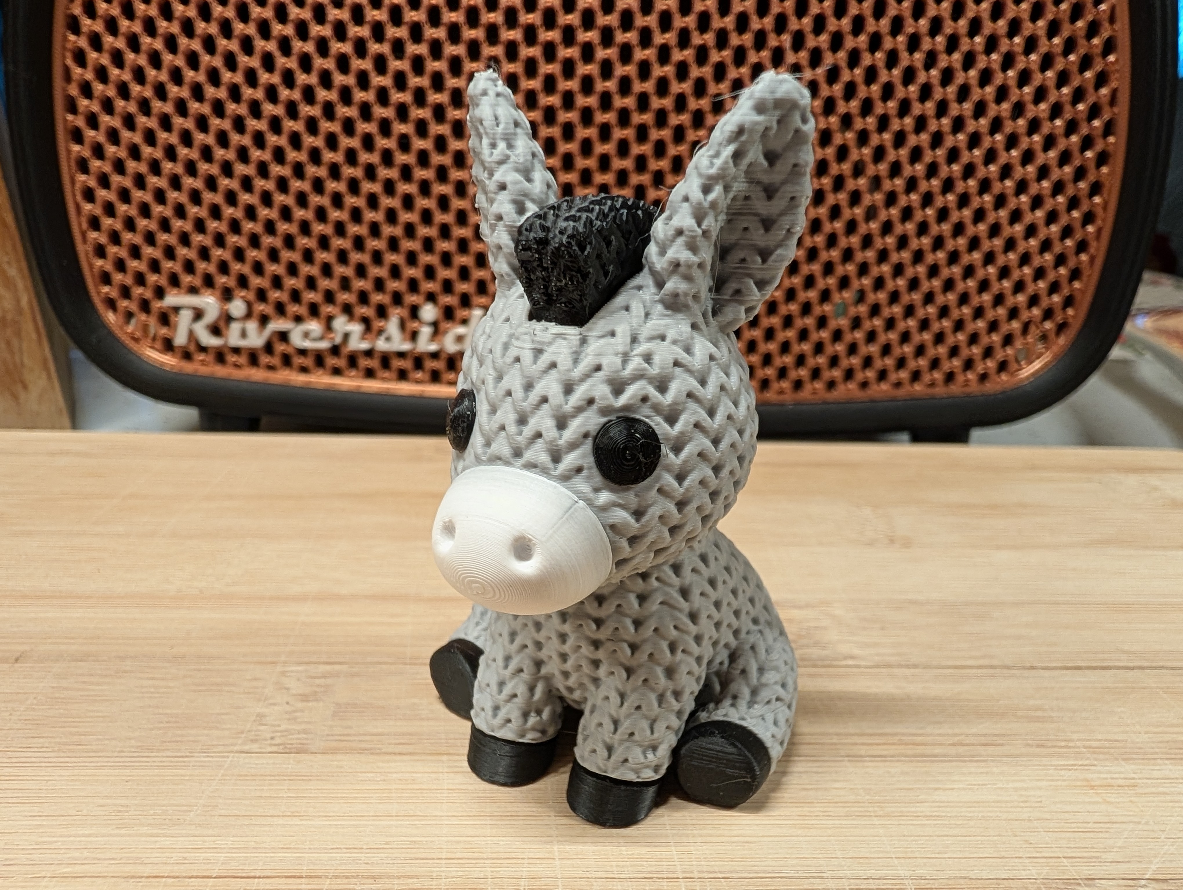 Miniatura 3 do modelo 3D Knitted Donkey