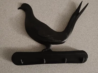 Pheasant Key Holder