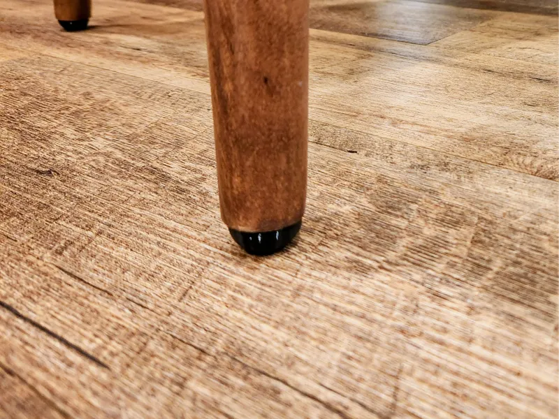 Semi spherical shair glides/feet for angled legs