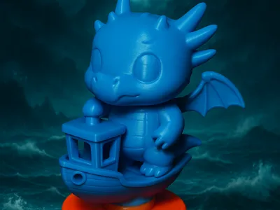 Benchy Dragon Chibi – Remix « 10 ans de 3DBenchy »