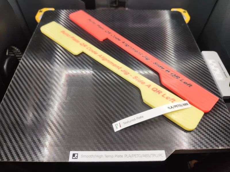 Build Plate QR Code Jig (Brother P-touch)