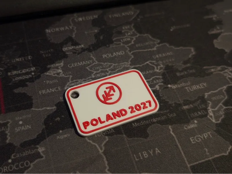 Portachiavi Jamboree Polonia 2027