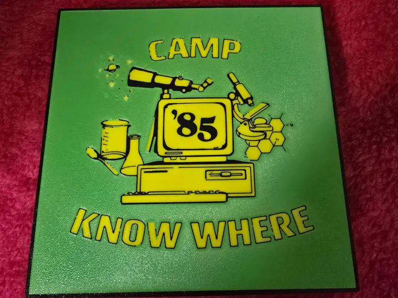 Camp Know Where Lightbox