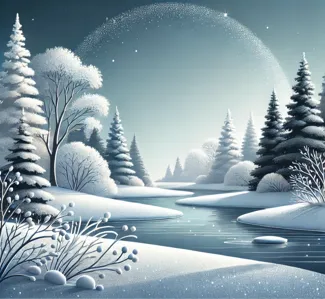 HueForge Winter Wonderland