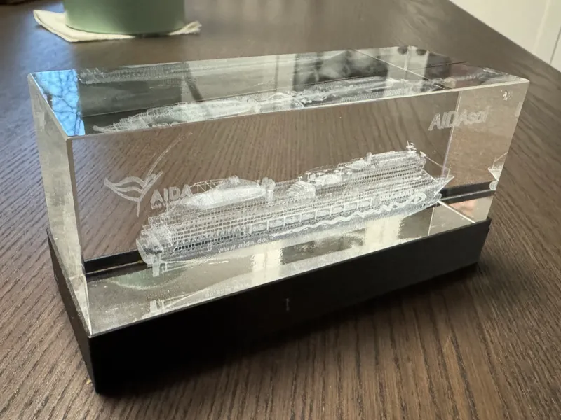 Sockel für Aida Glasblock