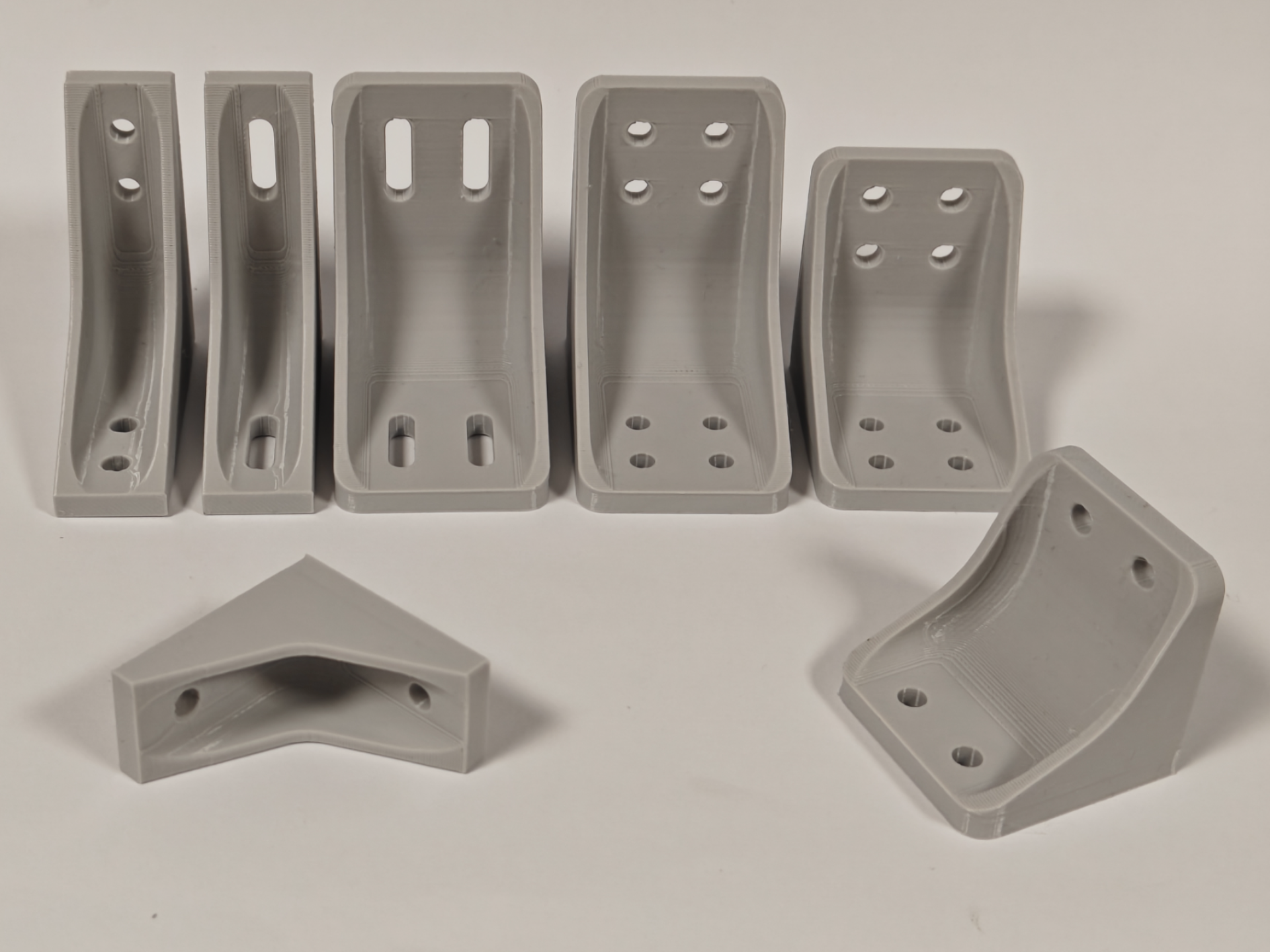 Heavy Duty Corner Brackets | M4 L-Brackets Set