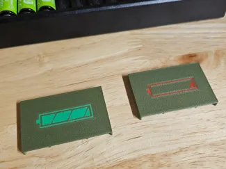 Battery Holder Label
