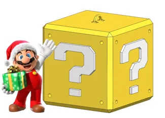 Super Mario Questionblock in your tree!