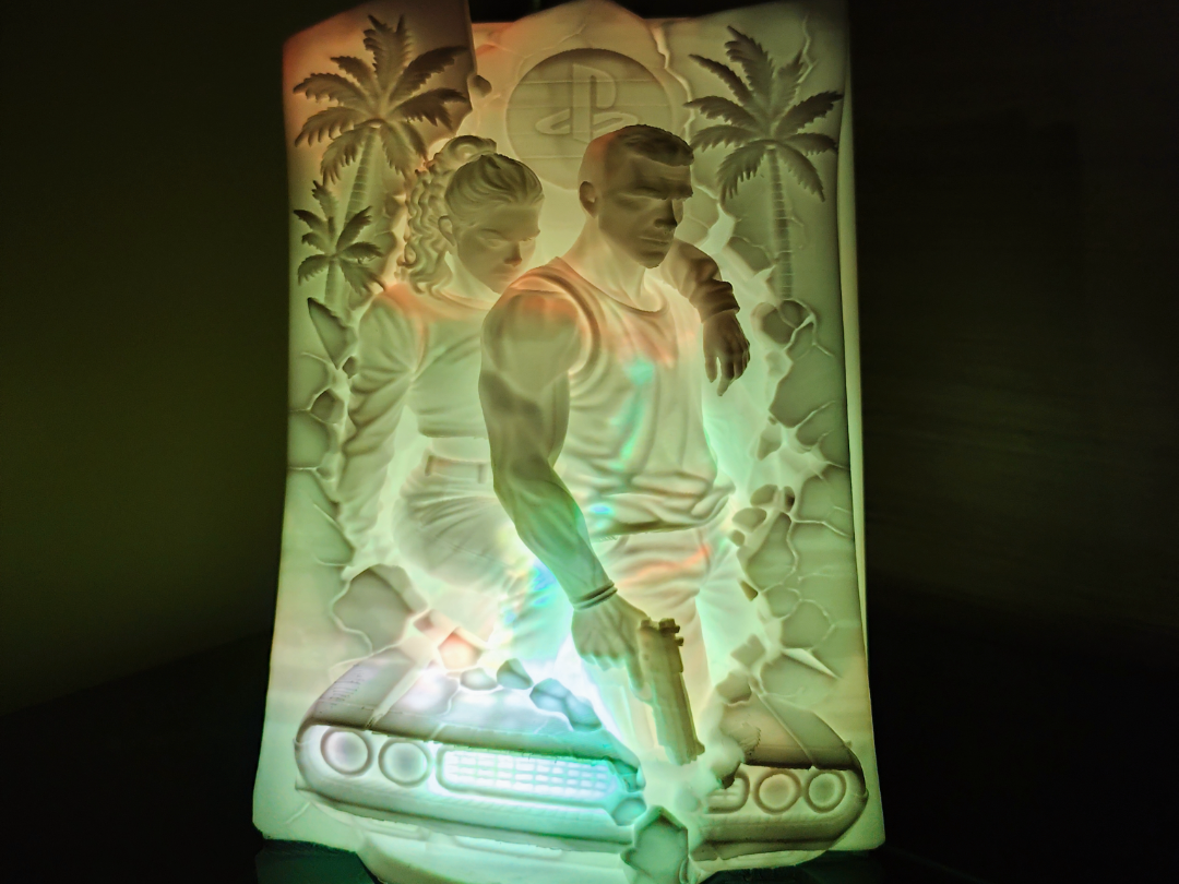 GTA 6 Inspired Lamp