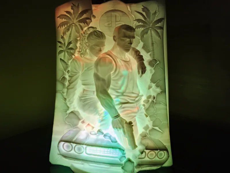 GTA 6 Inspired Lamp