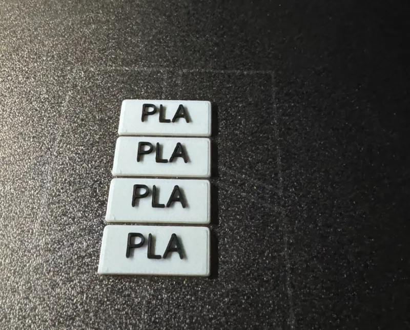 Etiketten -PLA- für Trockenbox- Etikettenhalter
