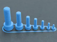IMPERIAL Bolts Knurler Head ready to use (7 different sizes)