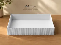 Ribbed A4 Tray